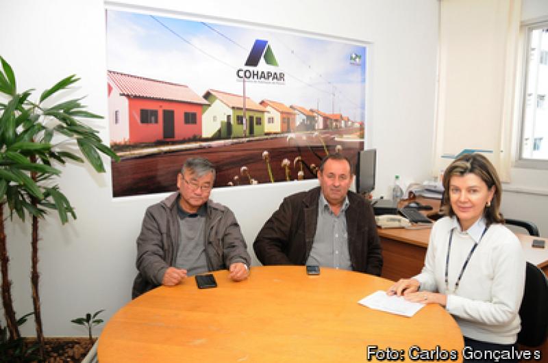 Cohapar e Prefeitura de Jaboti trabalham na construção de 38 moradias rurais