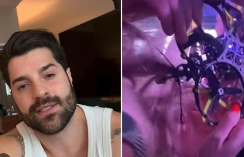 Alok se justifica após incidente com drone e promete pagar 1 ano de salão de beleza para fã
