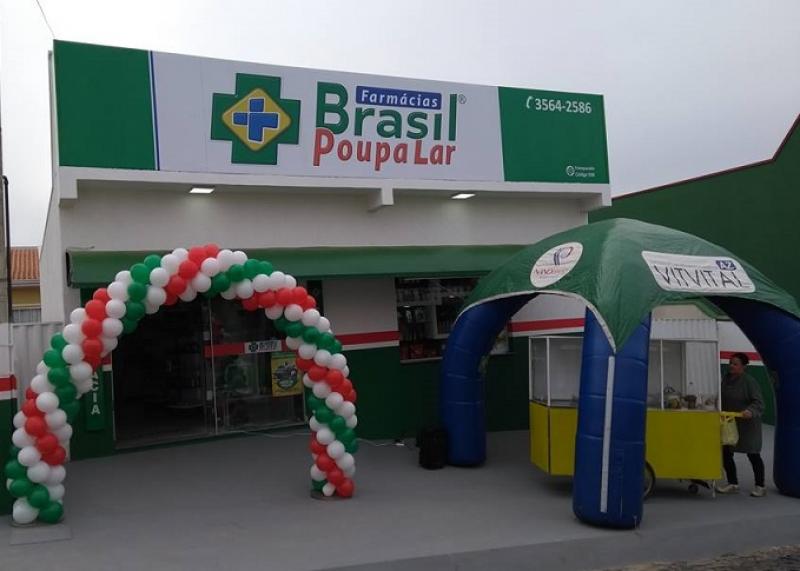 Farmácia Brasil Poupa Lar inaugurada nesta quarta-feira em Quatiguá com promoção de sorteio de TV