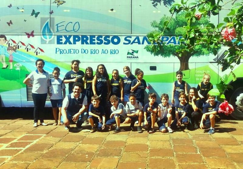 Sanepar leva EcoExpresso para cidades do Norte Pioneiro