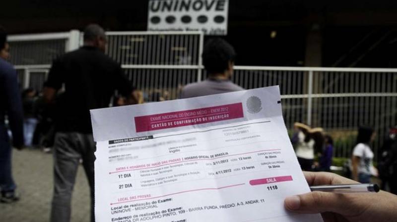 Totalização de inscritos no Enem será divulgada pelo MEC na próxima terça-feira