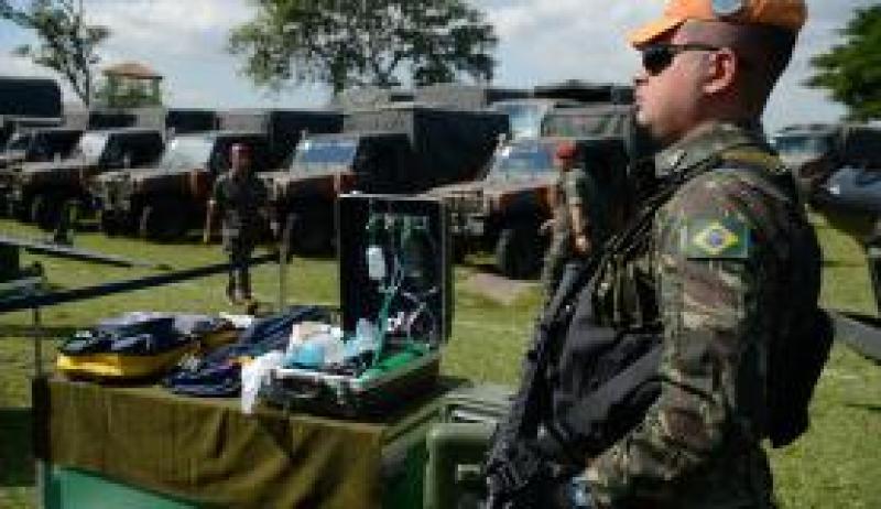 Forças Armadas ocupam ruas do Rio a partir do dia 24 para Jogos Olímpicos