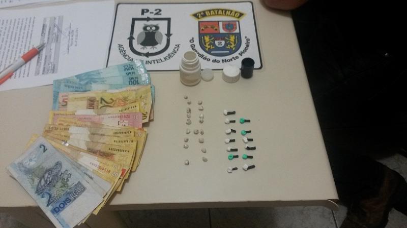 Menores são apreendidos com drogas em Joaquim Távora e Guapirama