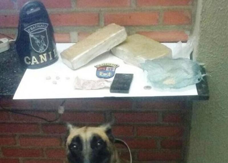 Preso traficante em Jacarezinho