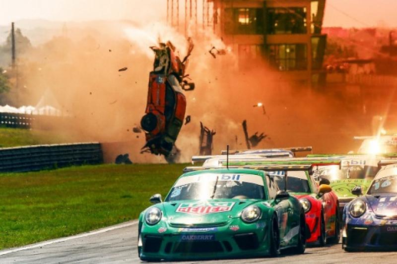 Etapa da Porsche em Curitiba tem acidente forte e vitórias de Pizii e Marcio Mauro