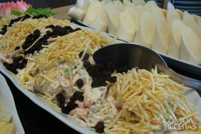 Receita de Salpicão tradicional de Natal