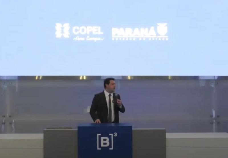 Governo do Paraná formaliza venda da Copel na Bolsa de Valores por R$ 5,2 bilhões