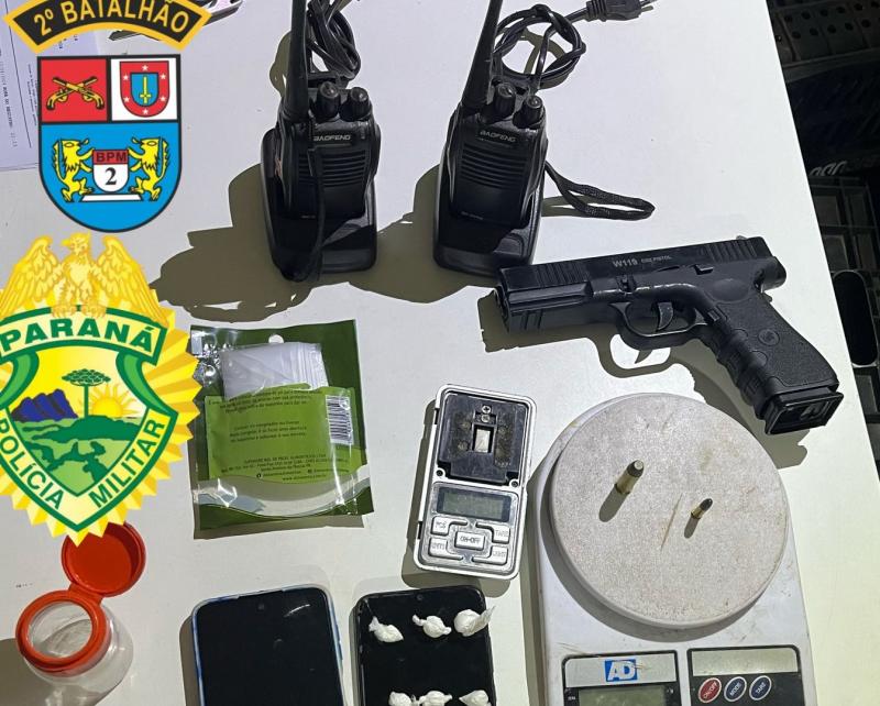 Polícia Militar realiza apreensão de drogas em Joaquim Távora