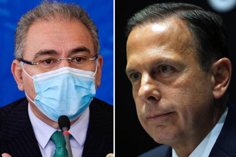 Crise da Covid: piora relação entre Queiroga e Doria