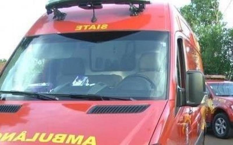 Golpe de facão deixa mulher em estado grave em Arapoti