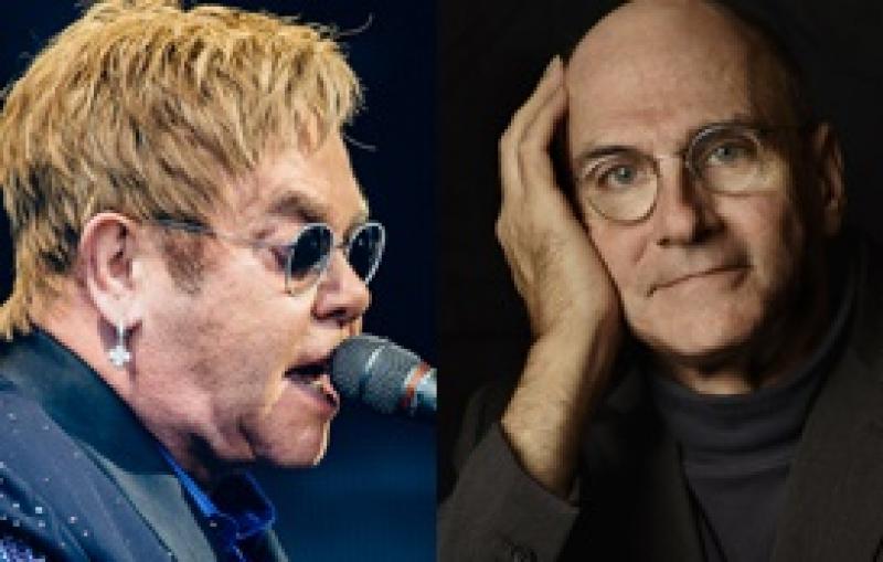 Elton John e James Taylor farão show na Pedreira em 2017