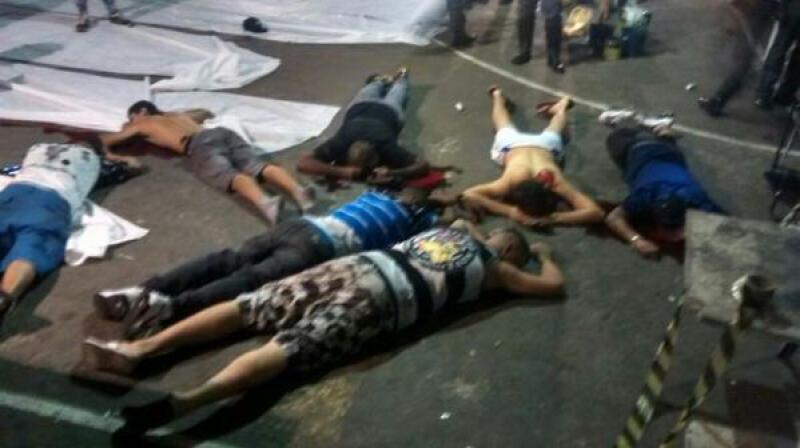 Chacina deixa oito mortos na quadra de torcida do Corinthians em SP