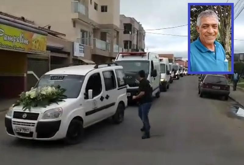 Cortejo marca enterro de “Bill da Ambulância”, em Quatiguá