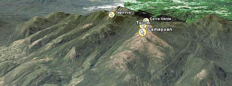 Bombeiros resgatam dois montanhistas