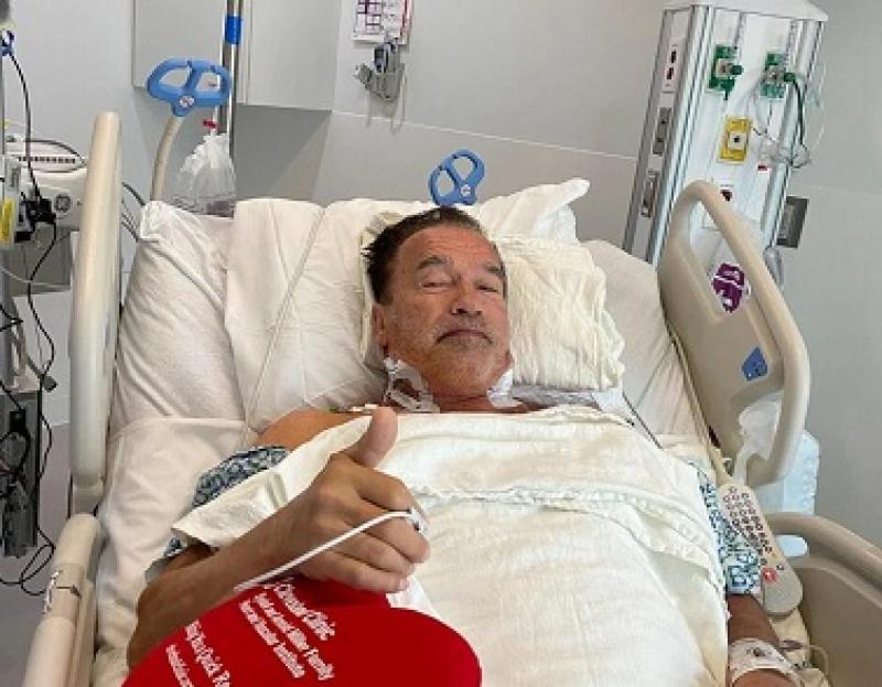 Arnold Schwarzenegger passa por nova cirurgia cardíaca e diz que se sente fantástico