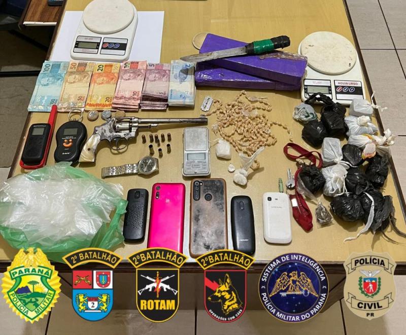 Operação conjunta prende traficante em Santo Antônio da Platina