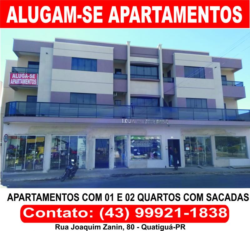 ALUGAM-SE APARTAMENTOS EM QUATIGUÁ