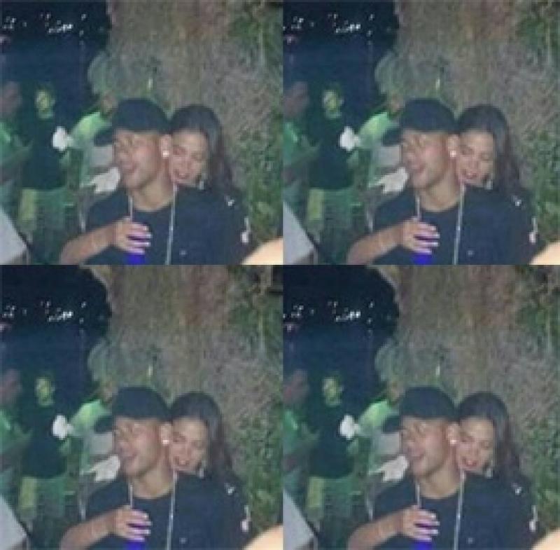 Neymar e Bruna Marquezine curtem festa juntos e abraçados