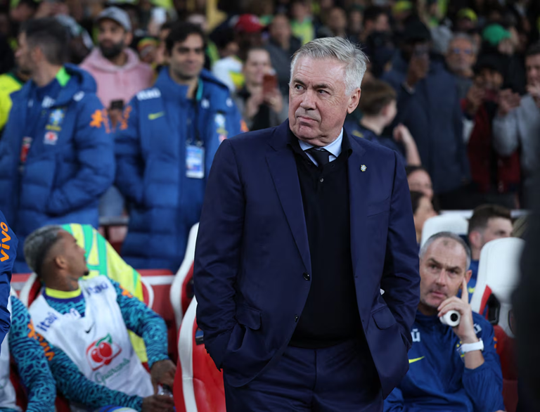 Ancelotti afirma que já tem ‘espinha dorsal’ da seleção brasileira para a Copa de 2026