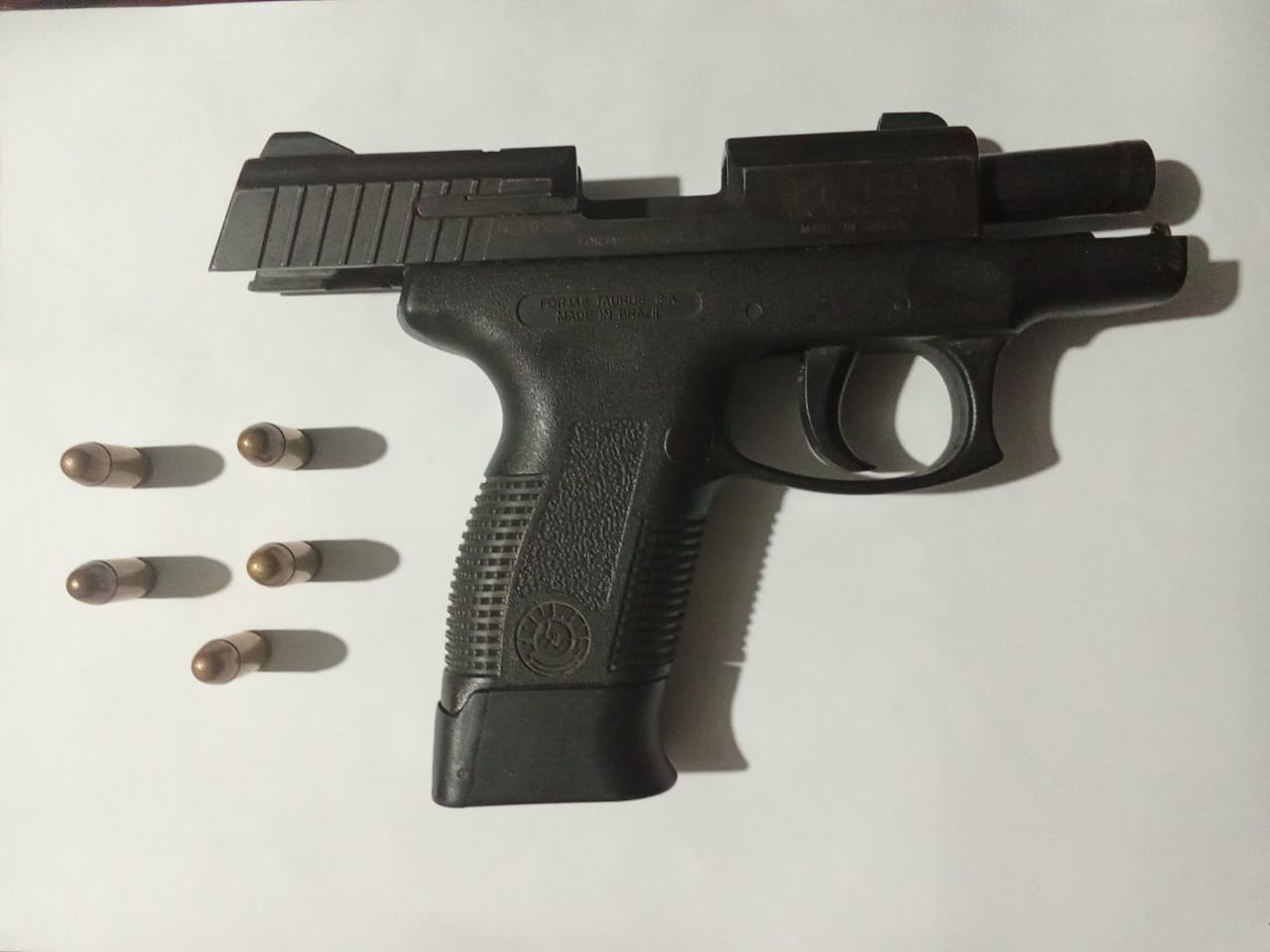 Quatiguá: Polícia Militar apreende arma de fogo durante atendimento de ocorrência de violência doméstica