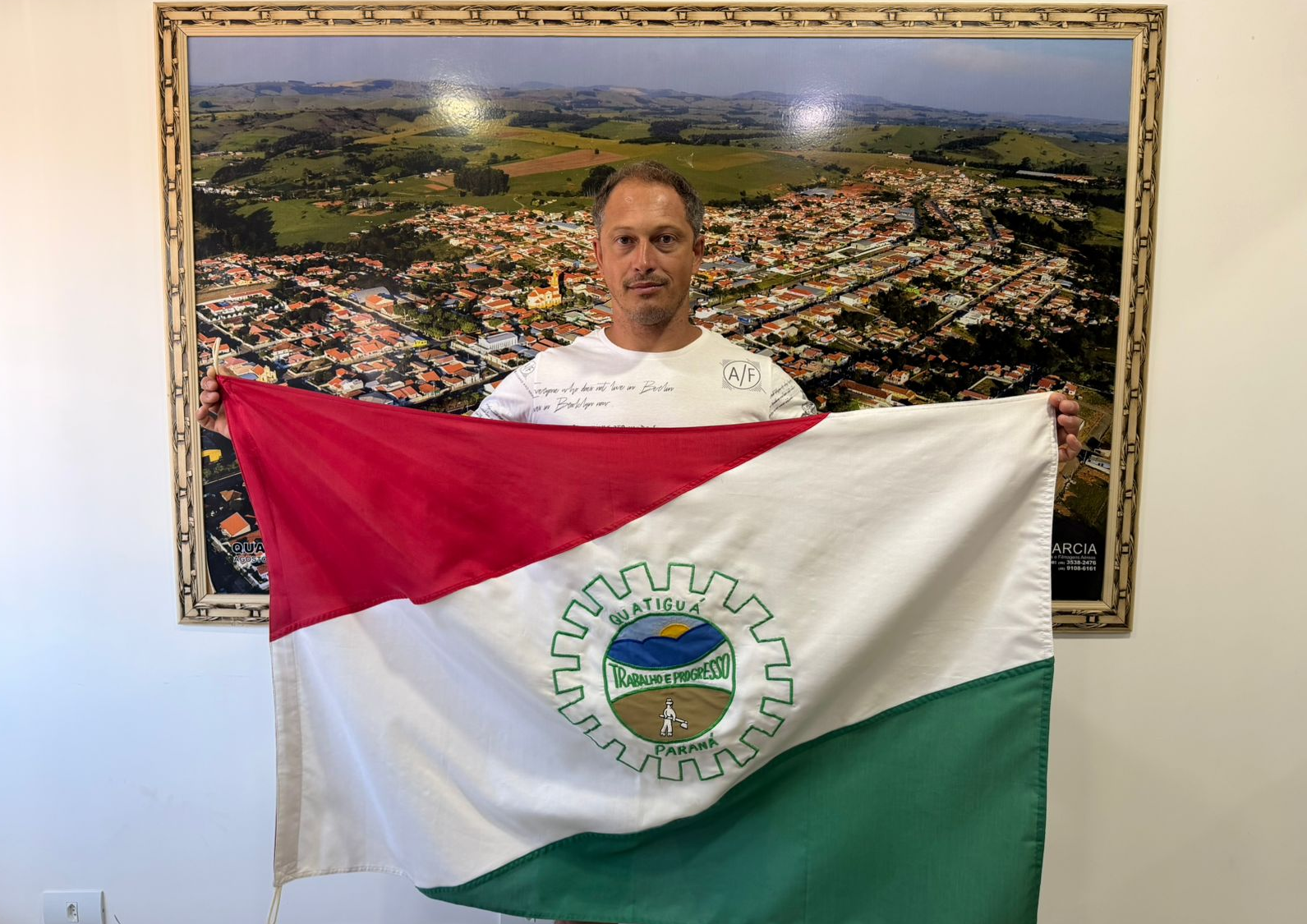 Quatiguaense embarca para Ucrânia como voluntário em meio à guerra contra a Rússia