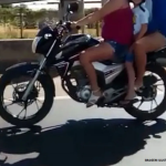 Policia Militar apreende motocicleta com 3 ocupantes em Cambará