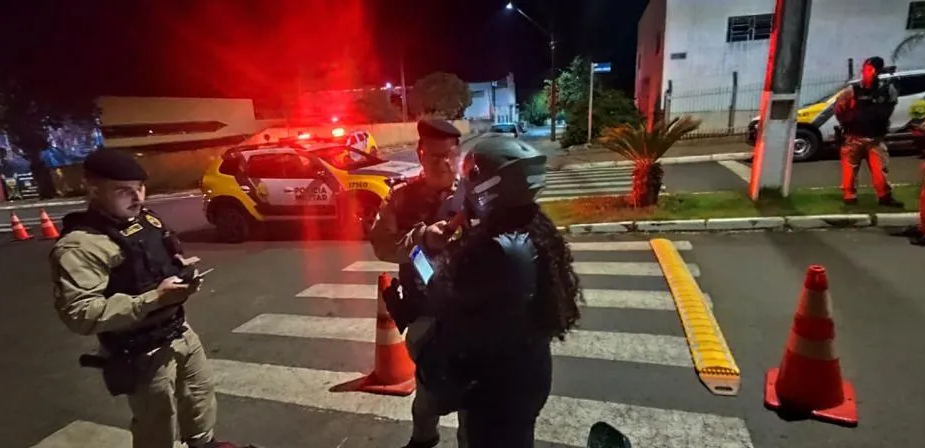 Policia Militar realiza nova fase da “Operação Lei Seca” em Siqueira Campos