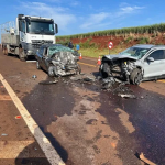 Idoso morre em acidente  em Cambará e jovem fica gravemente ferido