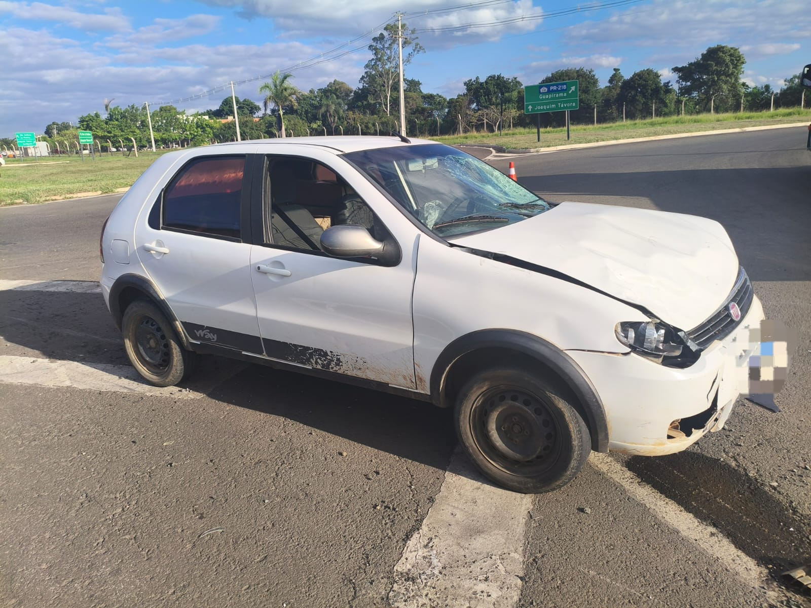 Acidente com vítima é registrado na PR-092, em Joaquim Távora
