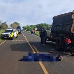 Motociclista morre após sinistro  em Guapirama