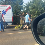 MOTOCICLISTA MORRE APÓS GRAVE ACIDENTE  EM WENCESLAU BRAZ
