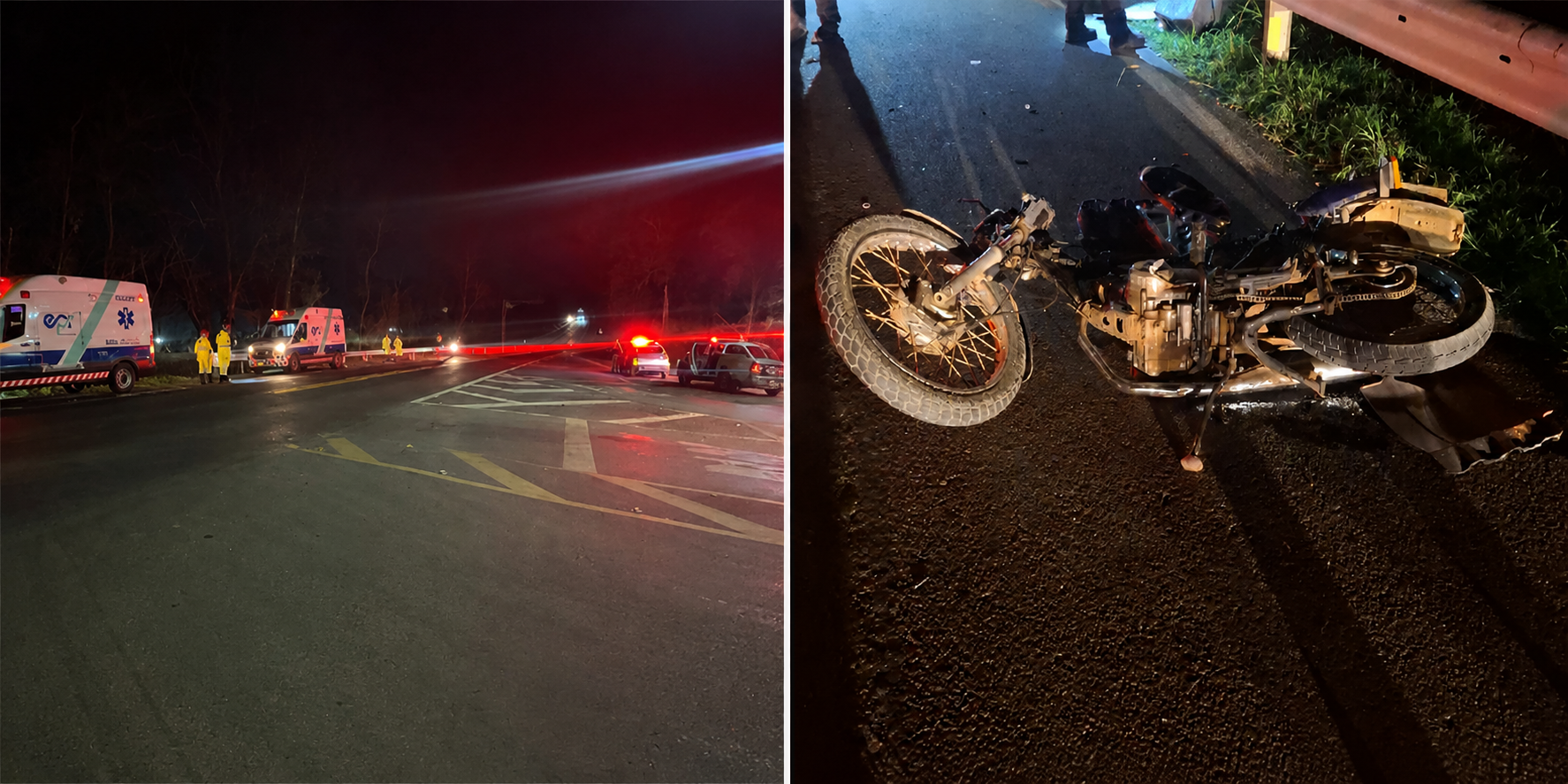 Motociclista morre em acidente no trevo de Quatiguá, vítima não portava documentos e ainda não foi identificada