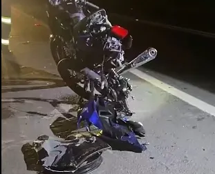 Mulher fica gravemente ferida após ser atingida por carro na PR-092; motorista foge sem prestar socorro