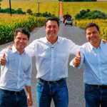 Governador Ratinho Junior cumpre agenda em festas religiosas de Jaguariaíva e Siqueira Campos nesta quinta-feira