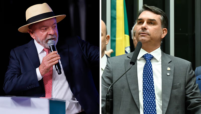 Pesquisa Quaest: Lula marca 42%, enquanto Flávio Bolsonaro sobe e chega a 41% no segundo turno