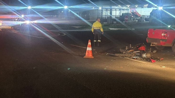 Acidente deixa motociclista ferido em Joaquim Távora