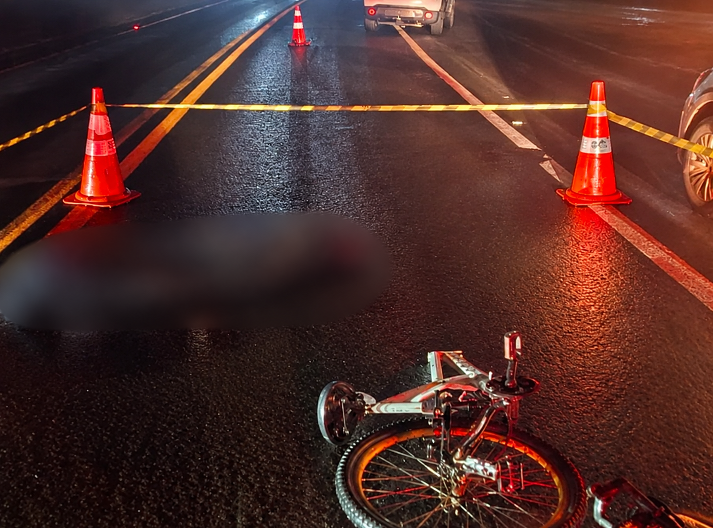 Ciclista de 32 anos morre após colisão com Jeep Renegade na PR-092, em Wenceslau Braz