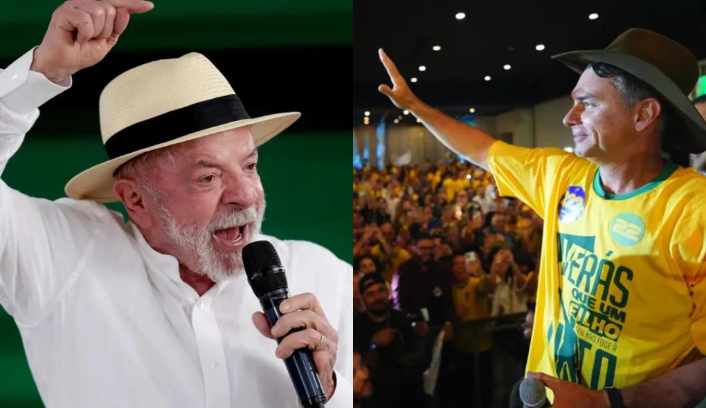 Datafolha aponta Flávio Bolsonaro com 49% e Lula com 45% em cenário de segundo turno