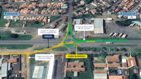 Obras alteram trânsito na BR-153 entre Jacarezinho e Santo Antônio da Platina; confira os novos desvios