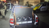 Polícia Militar intensifica fiscalização e apreende equipamentos de som em três cidades do Norte Pioneiro