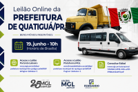 Prefeitura de Quatiguá realizará leilão eletrônico de bens inservíveis no dia 19 de junho