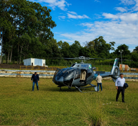 Helicóptero de Sandro Alex apresenta falha e faz pouso de emergência no PR