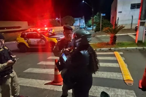 Policia Militar realiza nova fase da “Operação Lei Seca” em Siqueira Campos