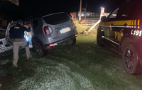 Motorista foge da PRF por cerca de 10 quilômetros e abandona veículo com carga em área rural de Santo Antônio da Platina