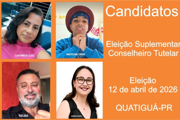 Eleição Suplementar do Conselho Tutelar de Quatiguá acontece em 12 de abril e define novos conselheiros