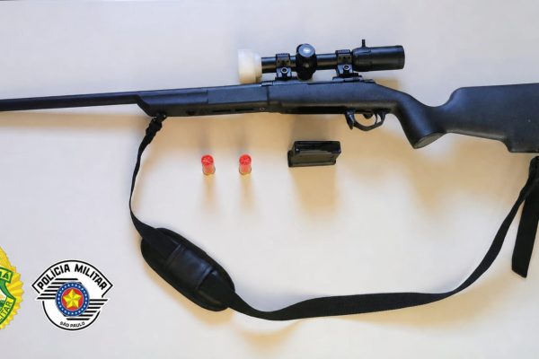 Dois adolescentes são apreendidos em Salto do Itararé com fuzil.308