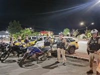 Polícia Militar apreende sete motos e um carro durante operação em Quatiguá