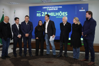 Prefeita Izilda Rodrigues  e Governador Ratinho Junior anunciam R$ 28 milhões para Quatiguá