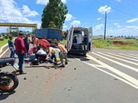 Motociclista que sofreu acidente em Wenceslau Braz não resiste e morre no hospital