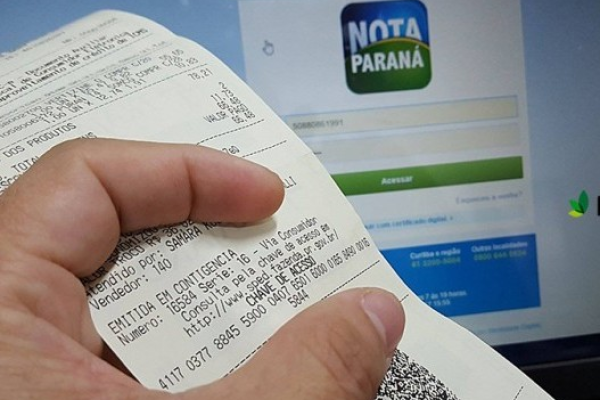 Moradores de Quatiguá, Joaquim Távora, Cambará e Santo Antônio da Platina podem perder prêmio de R$ 1 mil do Nota Paraná